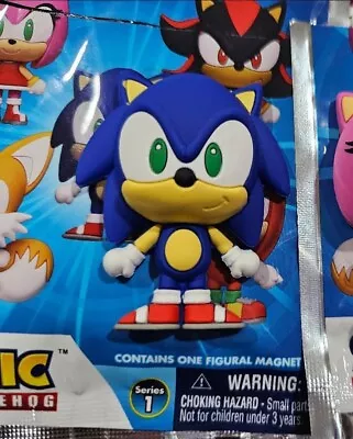 Sonic The Hedgehog Figural Magnets Blind Bag Series 1 - Sonic - Monogram Toys • $13