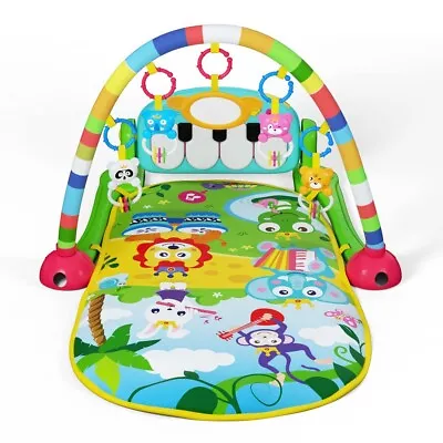 Musical Early Education Gym Play Mat For Baby Infant Toddlers Gift For Newborn • $19.99