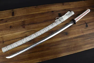 42'' Japanese Katana Handmade Battle Ready Sharp Sword Samurai Warrior • $125.95