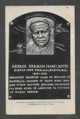 1950's Artvue Babe Ruth Post Card • $25