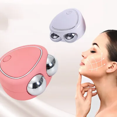 EMS Microcurrent Face Skin Tightening Lifting Device Facial Beauty Machine RF • £11.58