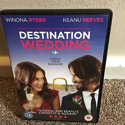 Destination Wedding Dvd - Winona Ryder - Keanu Reeves • £1.10