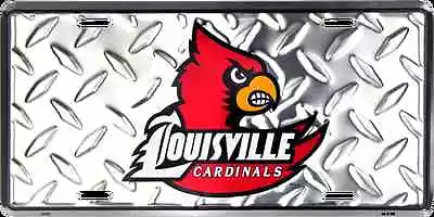 Louisville Cardinals Car Truck Tag Diamond License Plate Cardinals Metal Sign  • $10.97