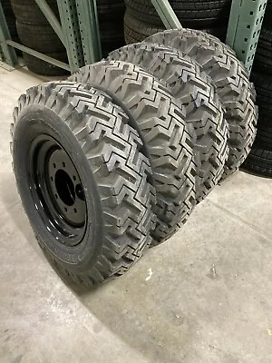 Set Of 4 Bias Mud Snow 12 Ply Tires Replaces 10x16.5 & 12x16.5 8on8 Black • $1496