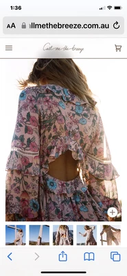$100 • Buy Spell And The Gypsy Salulita Gown Musk M