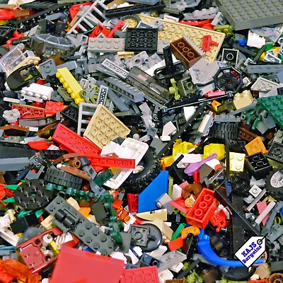 £6.99 • Buy LEGO 1KG Bundle Mixed Bricks Bag Technic Pieces 2 Mini Figures & 2 Accessories