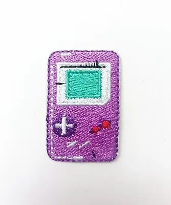 Purple Video Game Embroidered Iron On Patch  3673 • $2.49