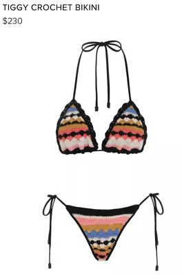 Zimmermann  Crochet Bikini Set Size 0 • $150