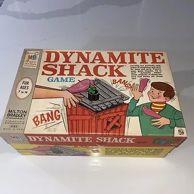 NIB DYNAMITE SHACK Board GAME #4985 Milton Bradley Vintage Complete • $45