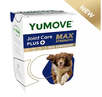 Lintbells YuMOVE Senior MAX Strength Dog Joint Supplement Stiff Older Dogs 240 U • £59.99