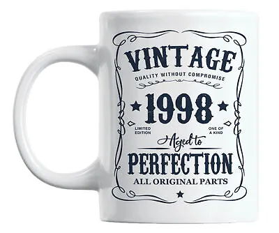 Vintage 1998 All Original Parts Birth Year Coffee & Tea Mug • $14.99