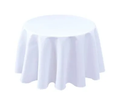 Textured Fabric Tablecloths Round 60 Inches For Tables' Diameters • $12.79