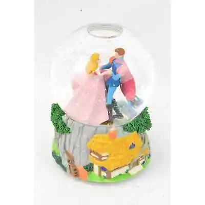 Sleeping Beauty Waltz Disney Music Box 3D Snow Globe Prince Fairies Enesco • $86.90