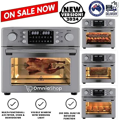 25L Air Fryer Oven Dehydrator 1800W Electric Convection Airfryer Healthy Cooker • $171.97