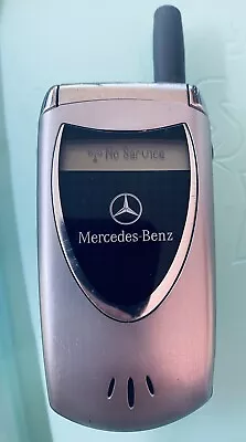 Rare Mercedes-Benz Motorola Cell Phone 60iT Stainless Battery Is Charging TDMA • $280