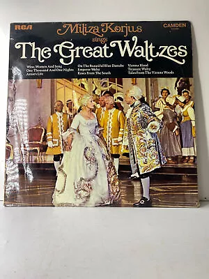 £24.99 • Buy Miliza Korjus Sings The Great Waltzes 12” Vinyl LP Record