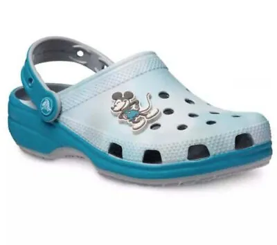 Disney Parks Mickey Mouse Blue Cloud Tie Dye Crocs Adult Sizes New • $59.99