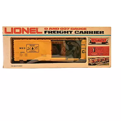 Trains Lionel Gauge 0/027 Maine Central Box Car 6-9421 • $21.95