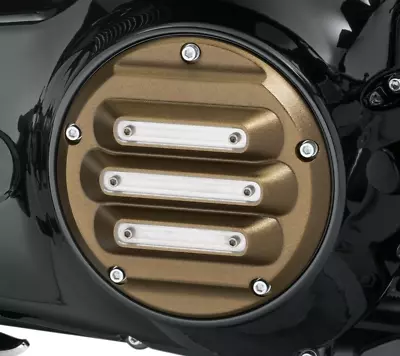 Harley Dominion Bronze Derby Cover Brand New Dyna Touring Softail Twin Cam  $291 • $200