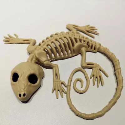 Halloween Skeleton Animal Decoration Party Prop Bat Cat Rat Bones Artificial • £6.47