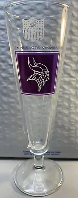 Vintage Minnesota Vikings NFL Pilsner Flute Beer Glass 1960's RARE! • $24.99