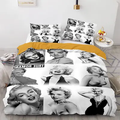 Marilyn Monroe Beautiful Girl Full Bedding Set (4pcs) • $59.99