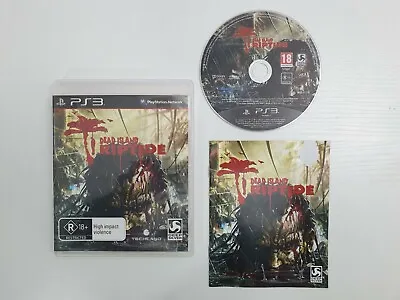 DEAD ISLAND RIPTIDE Sony PS3 Game COMPLETE & TESTED • $9.50