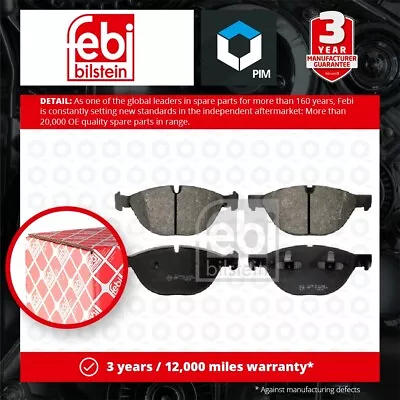 Brake Pads Set Fits BMW X5 E70 3.0D Front 07 To 08 34116778048 34116791514 Febi • £36.65