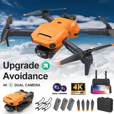 $52.95 • Buy 4K GPS Drone With HD Camera Drones WiFi FPV Foldable RC Quadcopter W/3Batteries