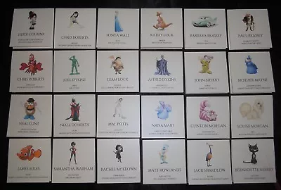 £1 • Buy Disney Place Cards Personalised Party Name Card Settings Any Disney Characters