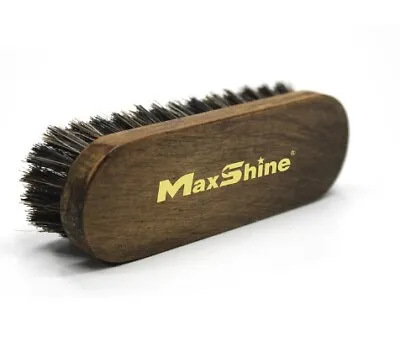 Maxshine Horsehair Brush For Leather & Upholstery (MS-7022007) • £12.95