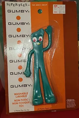 Vintage Gumby Super-flex Jesco Bendable 6  Toy Figure 1990s • $12.95