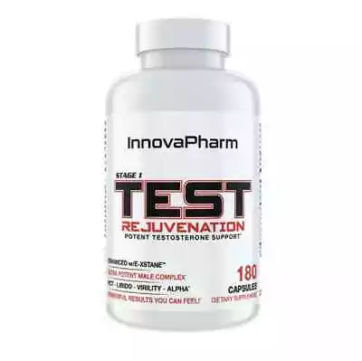 INNOVAPHARM STAGE 1 TEST REJUVENATION (180 CAPS) Libido Booster Neuro Pump Nova • $69.95