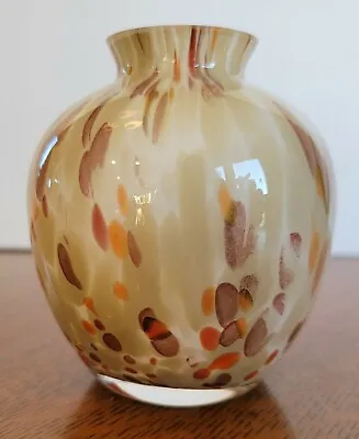 Yankee Candle World Journeys TAHITIAN TIARE FLOWER Reed Diffuser Vase Art Glass • £10.61