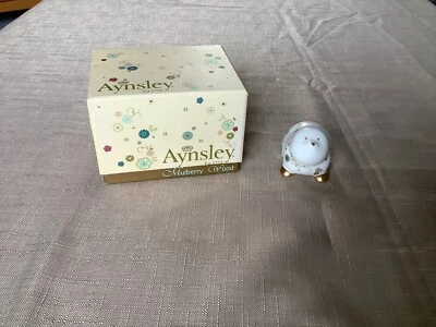 Aynsley Mulberry Wood Mole Figure - White Bone China • £8