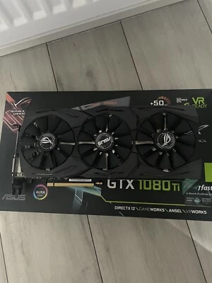 £210 • Buy ASUS ROG Strix GeForce GTX 1080 Ti OC 11GB GDDR5X Graphics Card...