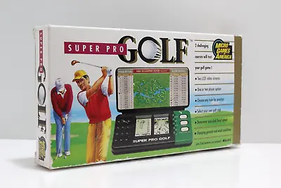 Super Pro Golf - Electronic Game - Micro Games Of America 1993 • $24.99