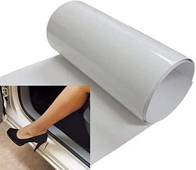 $7.99 • Buy 6  X 60  Clear Door Sill Or Door Edge Paint Protection Scratch Film Vinyl Sheet