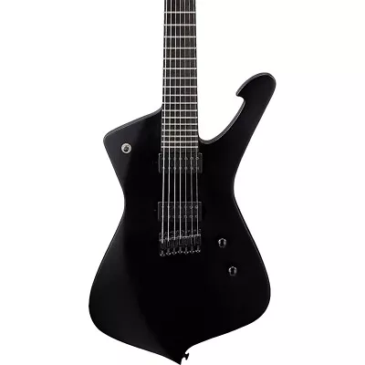 Ibanez Iceman Iron Label 7str Electric Guitar Black Flat • $1299.99