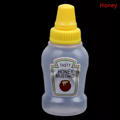 1PC Mini Seasoning Sauce Bottle Portable Ketchup Salad Dressing Container • £2.98