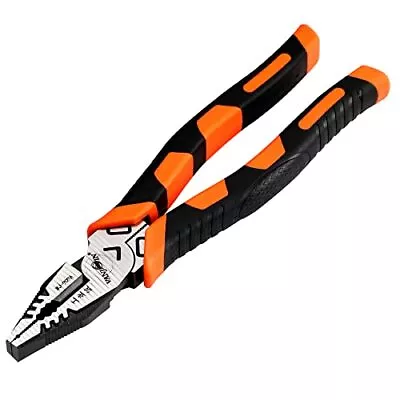 Linemans Pliers 9inch Linesman Combination Pliers Cutting Pliers With Tpr Handle • $17.79