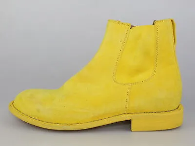 Women's Shoes MOMA 7 (EU 37) Ankle Boots Yellow Suede DF700-37 • $91.90