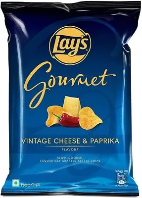 Lays Gourmet Potato Chips Vintage (Cheese & Paprika) Flavor (36 Gram) - Snacks • £9.49