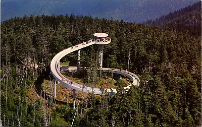 $4.55 • Buy Observation Tower Clingman's Dome Smoky Mountains Tennessee Vintage Postcard