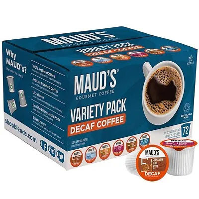 Maud's Decaf Flavored Coffee K-Cup Variety Pack (72 Ct.) • $38