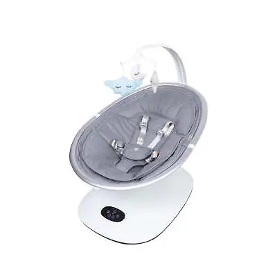 Bebecare Baby Swing Newborn Infant Serene Nursery Play Built-in Sounds Cool Grey • $189