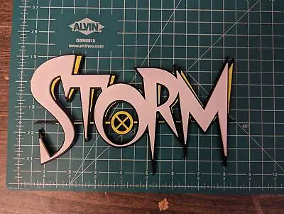 Storm 3D Printed Art Marvel X-MEN Stand Shelf Wall Display • $16