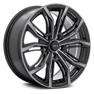 RTX BLACK WIDOW Wheel 17x7.5 (42 5x114.3 73.1) Black Single Rim • $171.89
