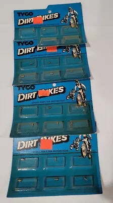 TYCO SLOT CAR HO MOTORCYCLE DIRT BIKES GUIDE PIN #7094 NEW OLD STOCK 23pc (AUC9) • $111.99