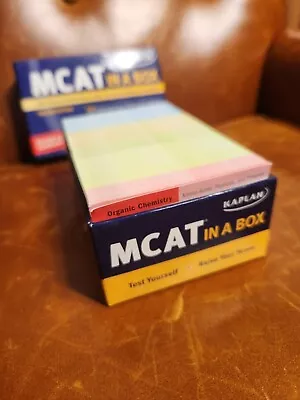 Kaplan Test Prep Ser.: MCAT In A Box By Kaplan And Kaplan Publishing Staff... • $15